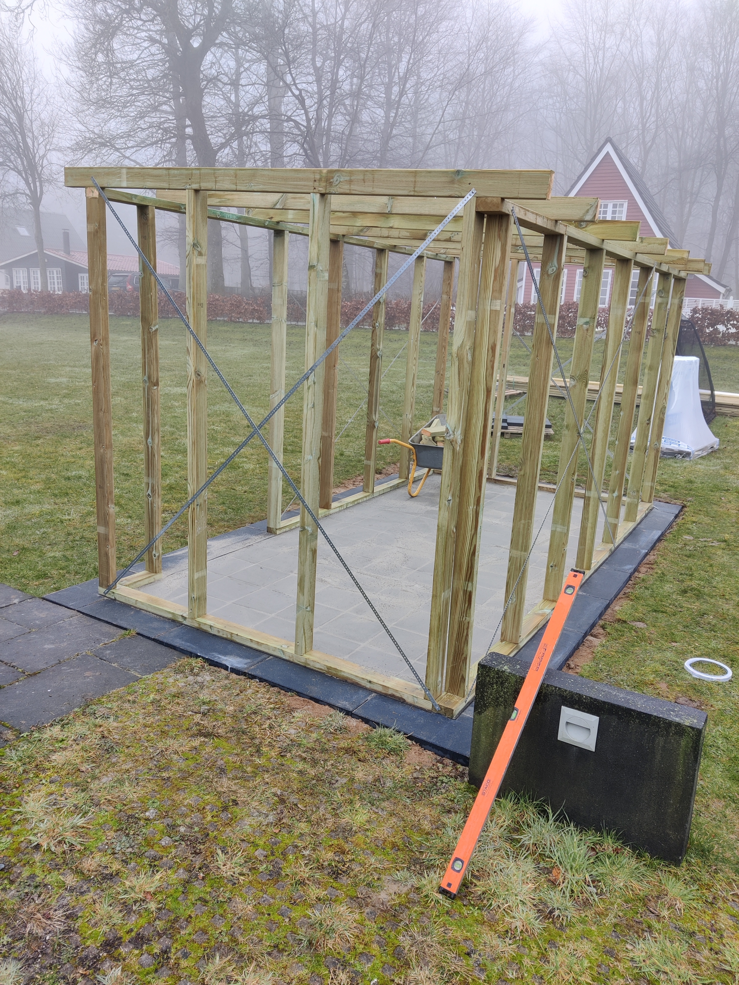 Konstruktion af udestue