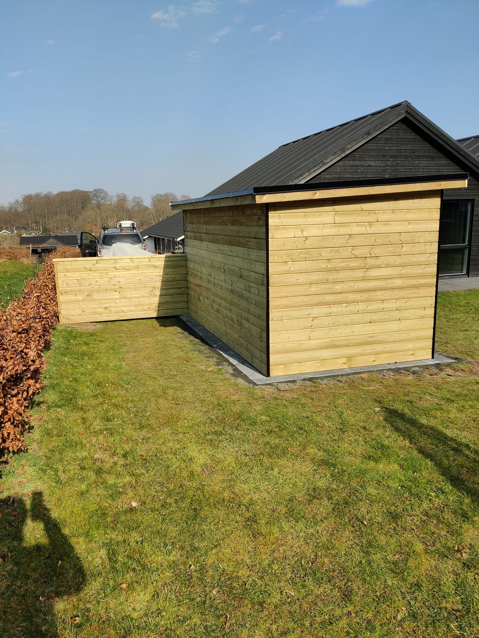 tilbygning af carport